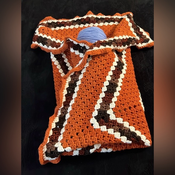 Crocheted Pentagon Blanket/Baby Swaddle ♥️ - Picture 2 of 10